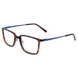 NEW AIRLOCK PURE P-2010 242 Dark Tortoise & Blue Eyeglasses 53/18/145 with Case